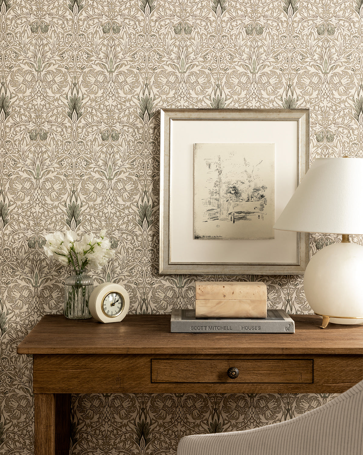 Morris & Co. x Vendixs Snakeshead Wallpaper