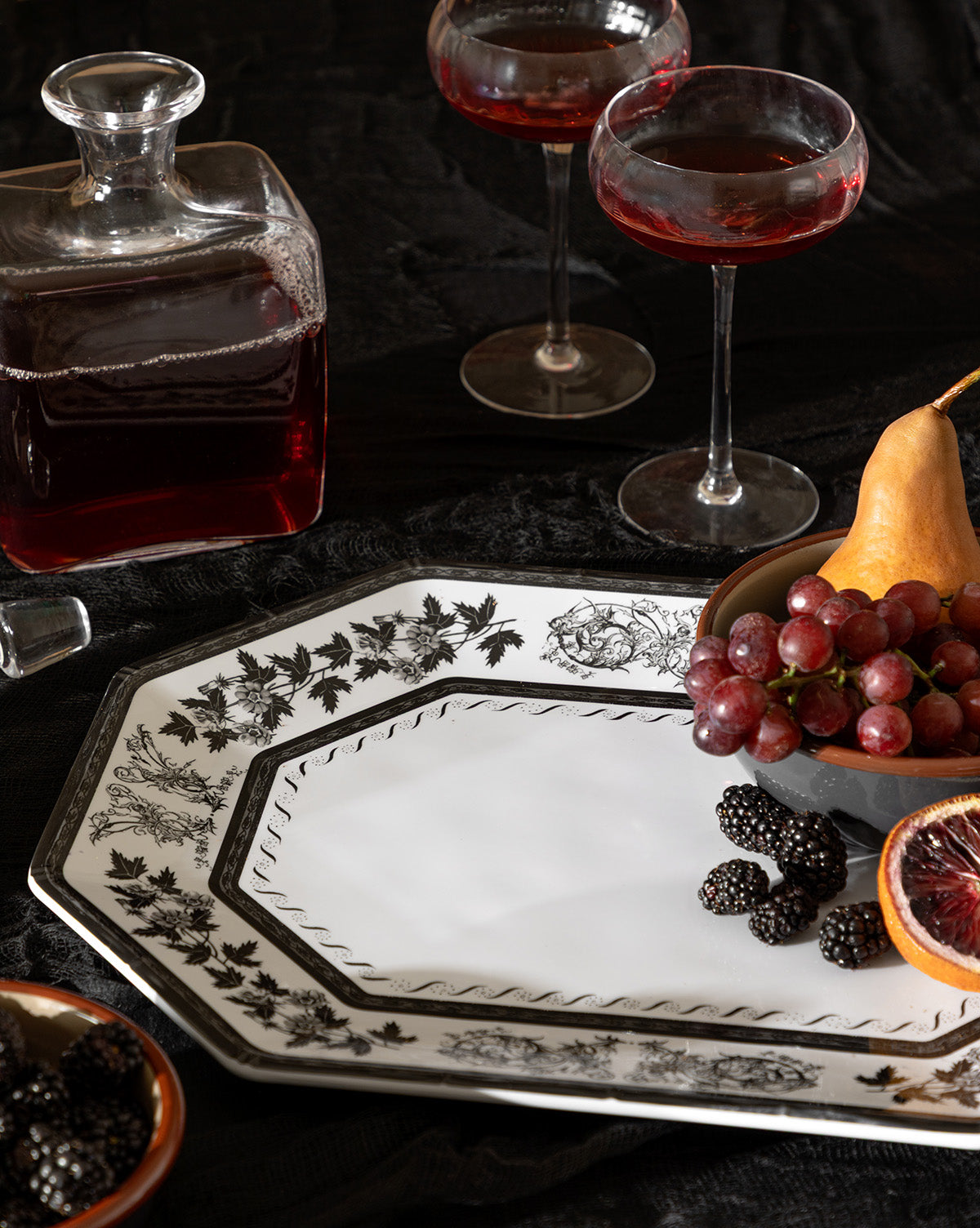 Calanthe Melamine Serving Platter