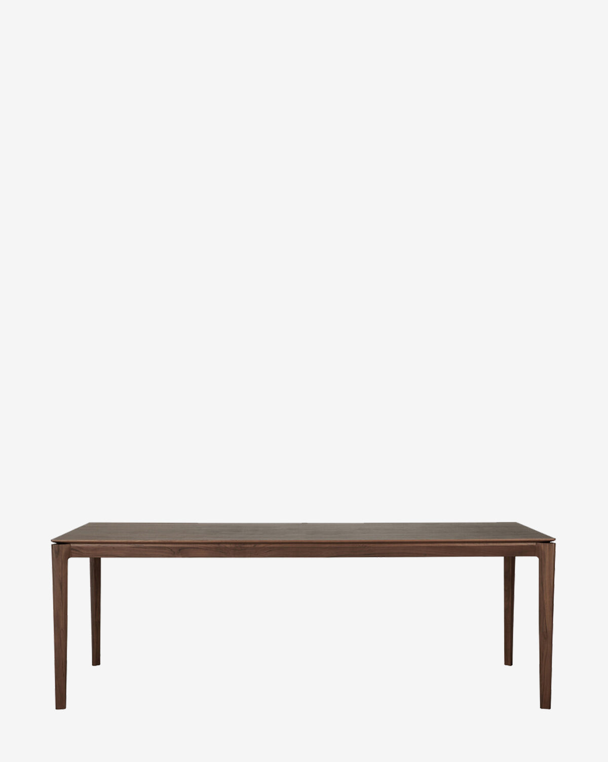 The Alec Dining Table features a sturdy rectangular wooden design with four straight legs and a minimalist look, ideal for any dining room, by McGee & Co. Shown against a plain white background.