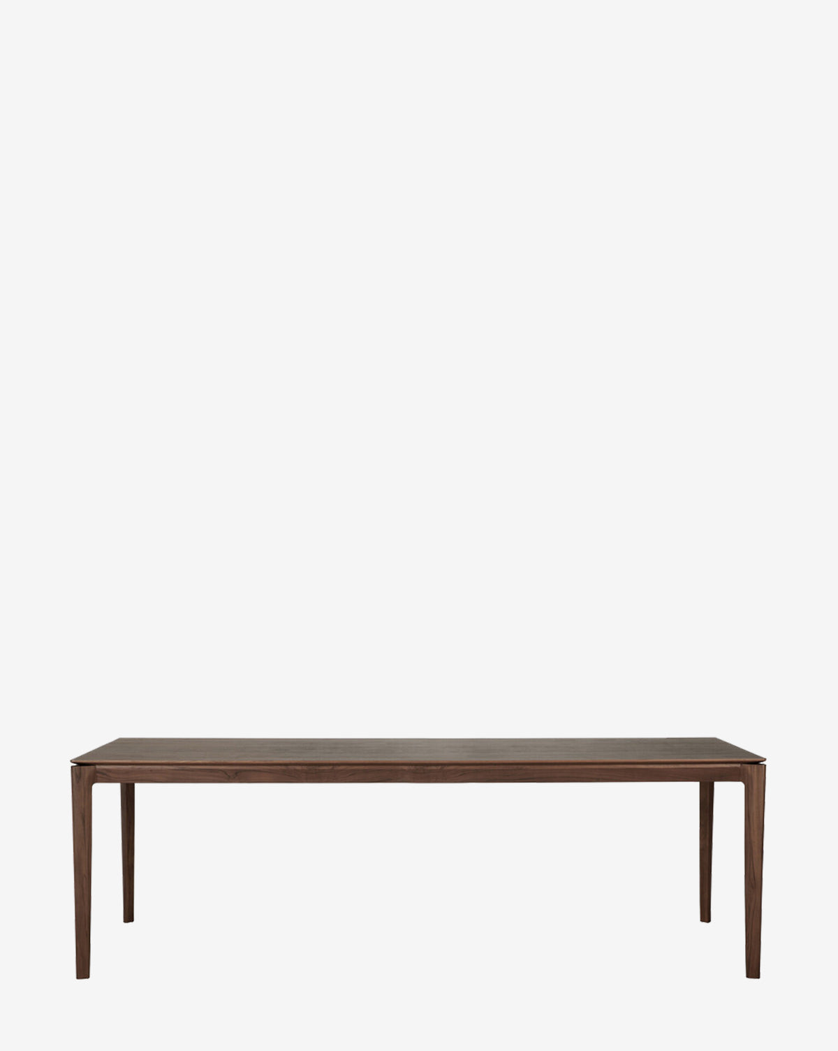 The Alec Dining Table is a rectangular wooden table with four straight legs, featuring sturdy construction and a minimalist design—ideal for any dining room, as shown against a plain white background, by McGee & Co.