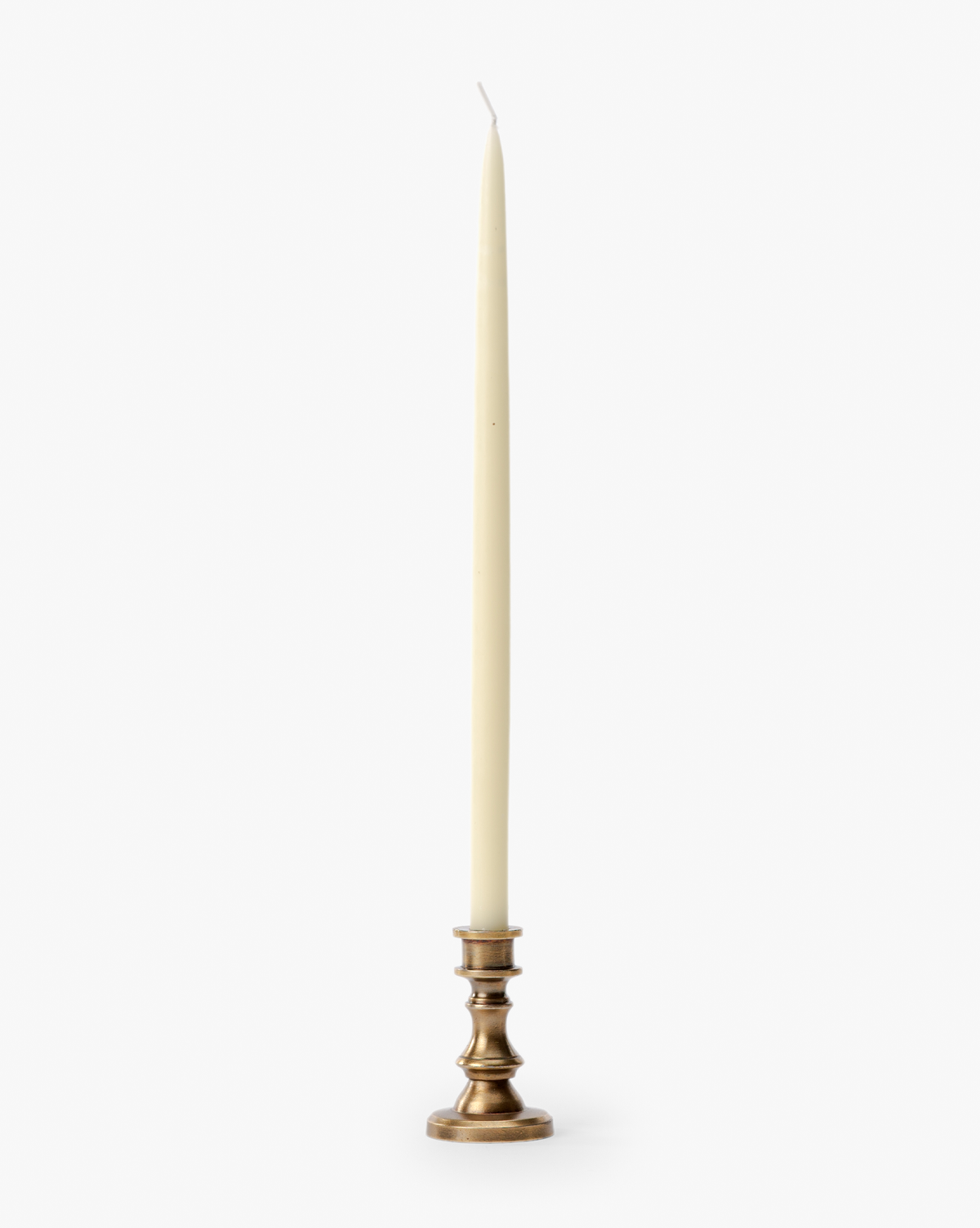 Antique Brass Mini Taper Holder