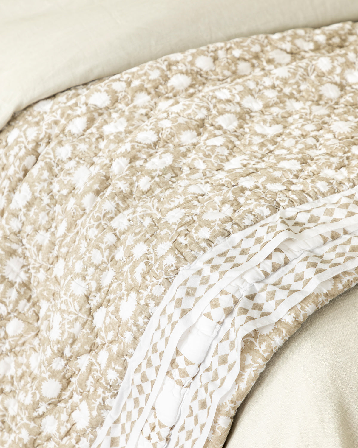 Arcadia Block Print Kids Quilt