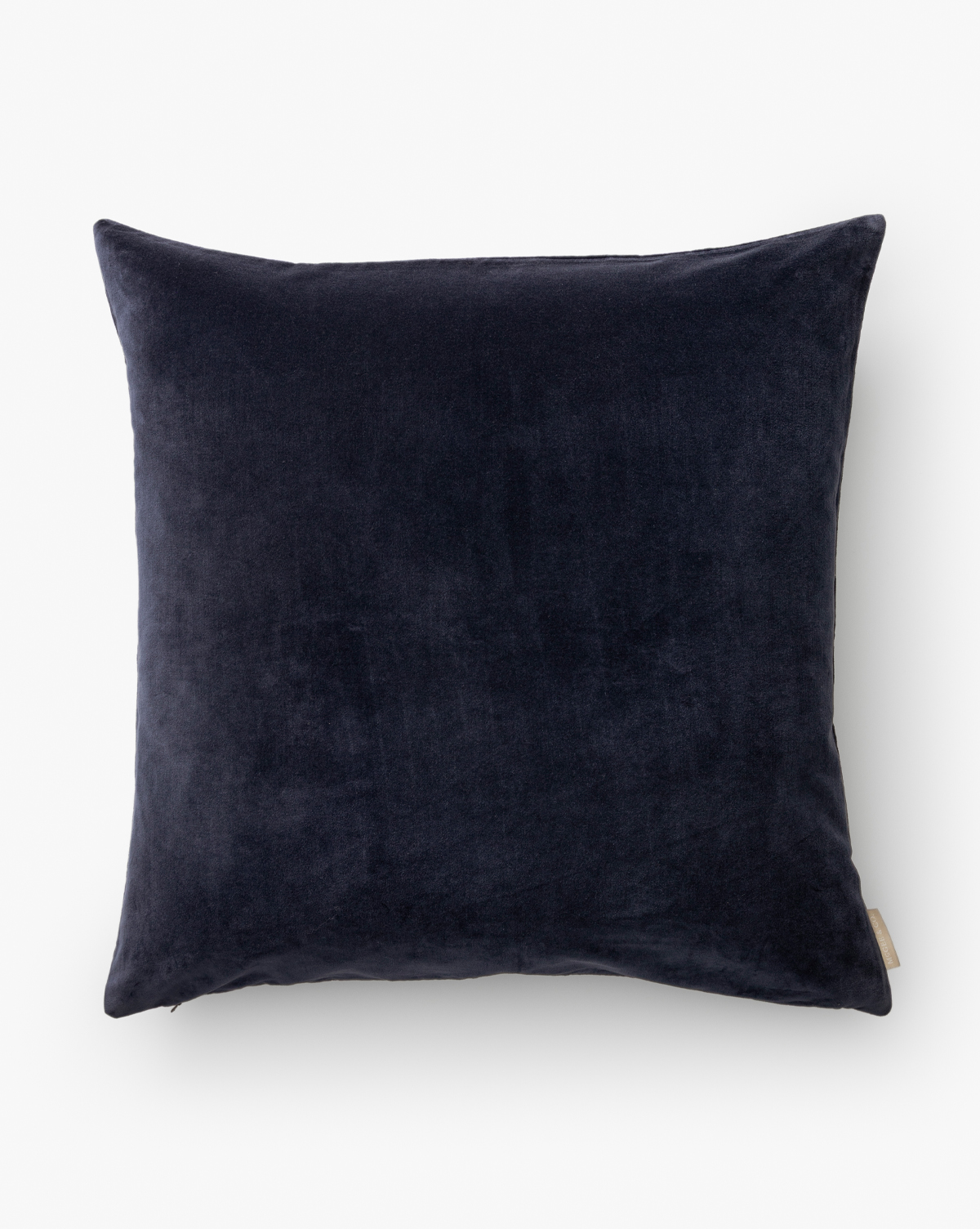 Shown here the Bellevue pillow cover in a deep stone-blue finish from by Vendixs