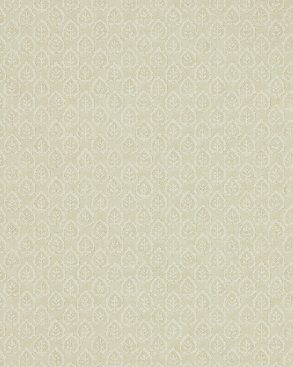 Fencott Wallpaper by Sanderson Design Group, Inc. features a seamless grid of light beige leaf motifs on a darker beige background—ideal for adding subtle elegance and a neutral palette to sophisticated interiors. Vendixs