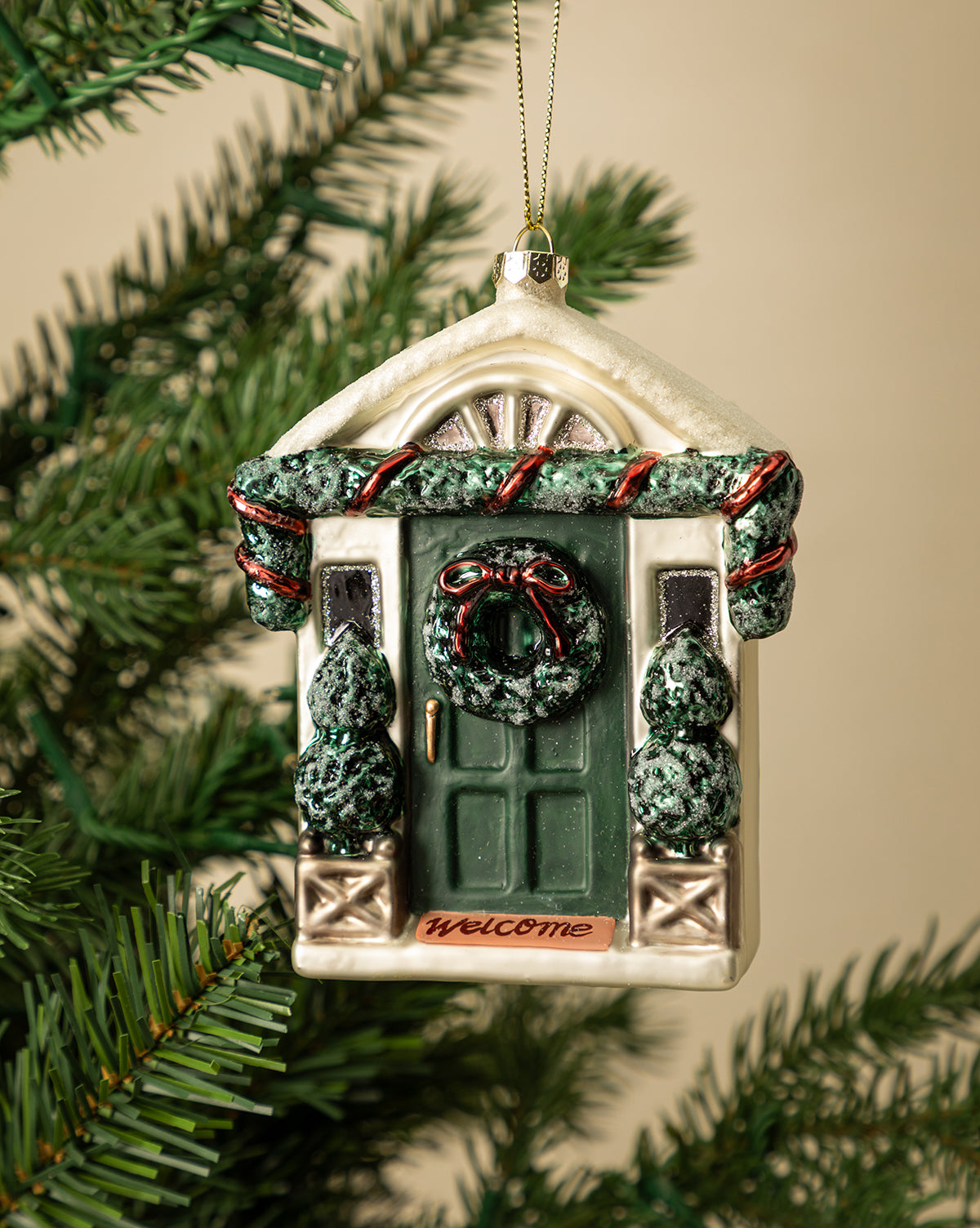 Festive Front Door Ornament