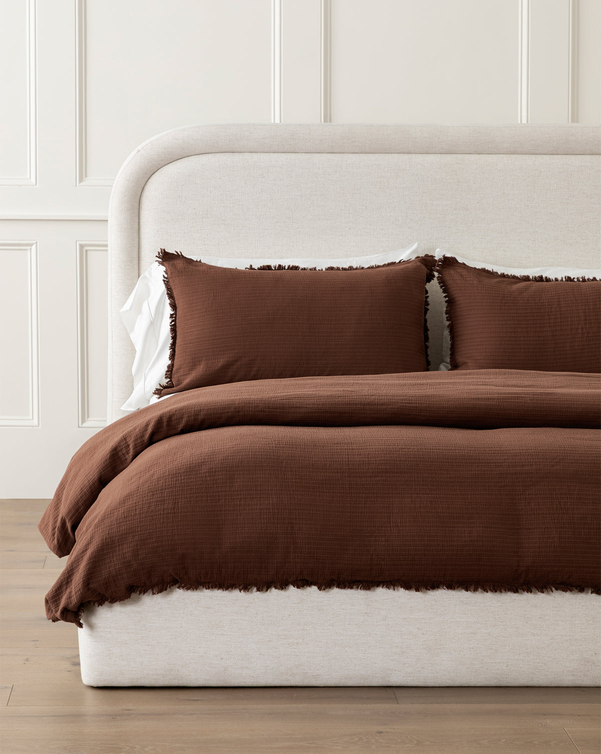 Hendricks Chocolate Cotton Duvet Cover