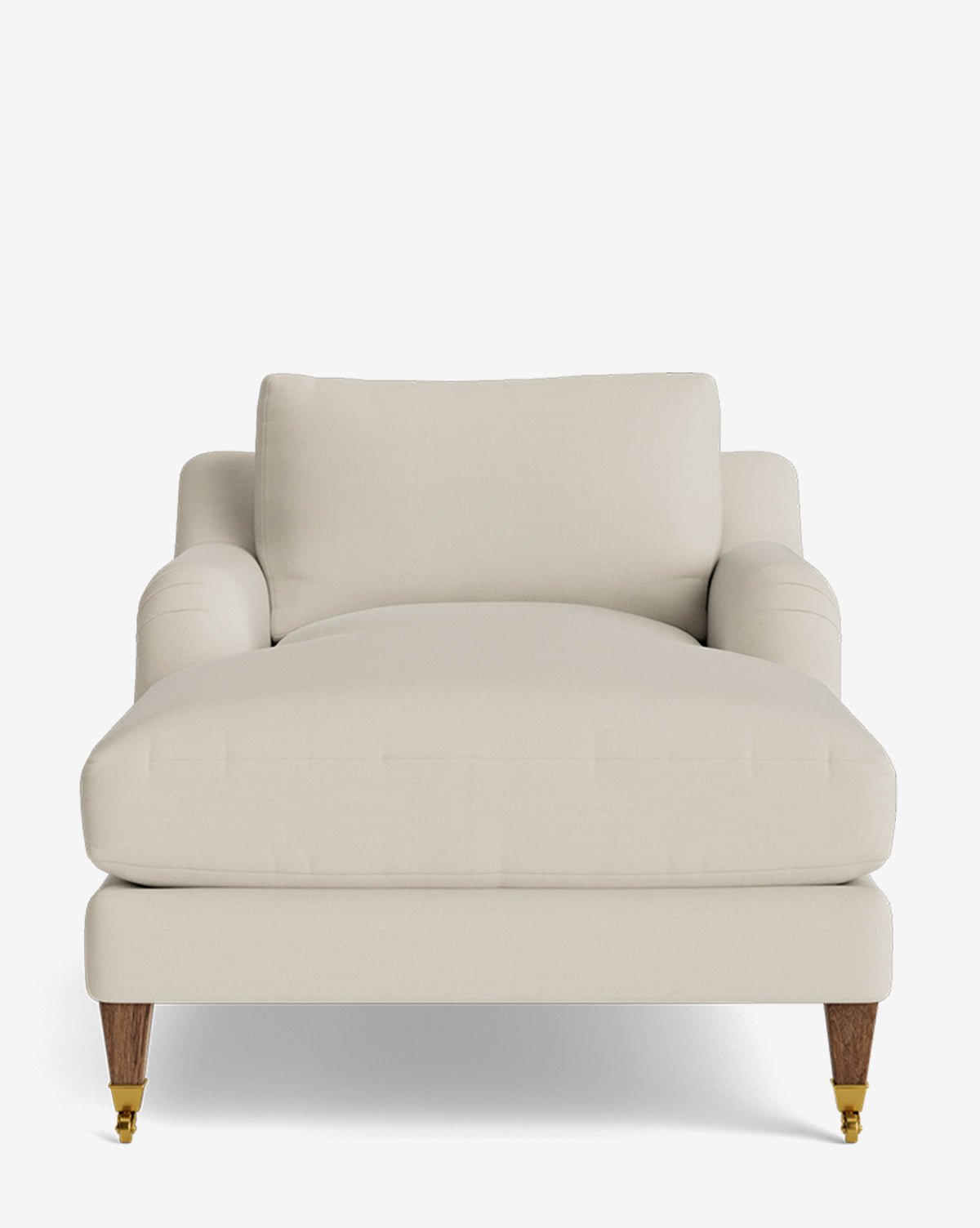 Lucille English Roll Arm Chaise Lounge