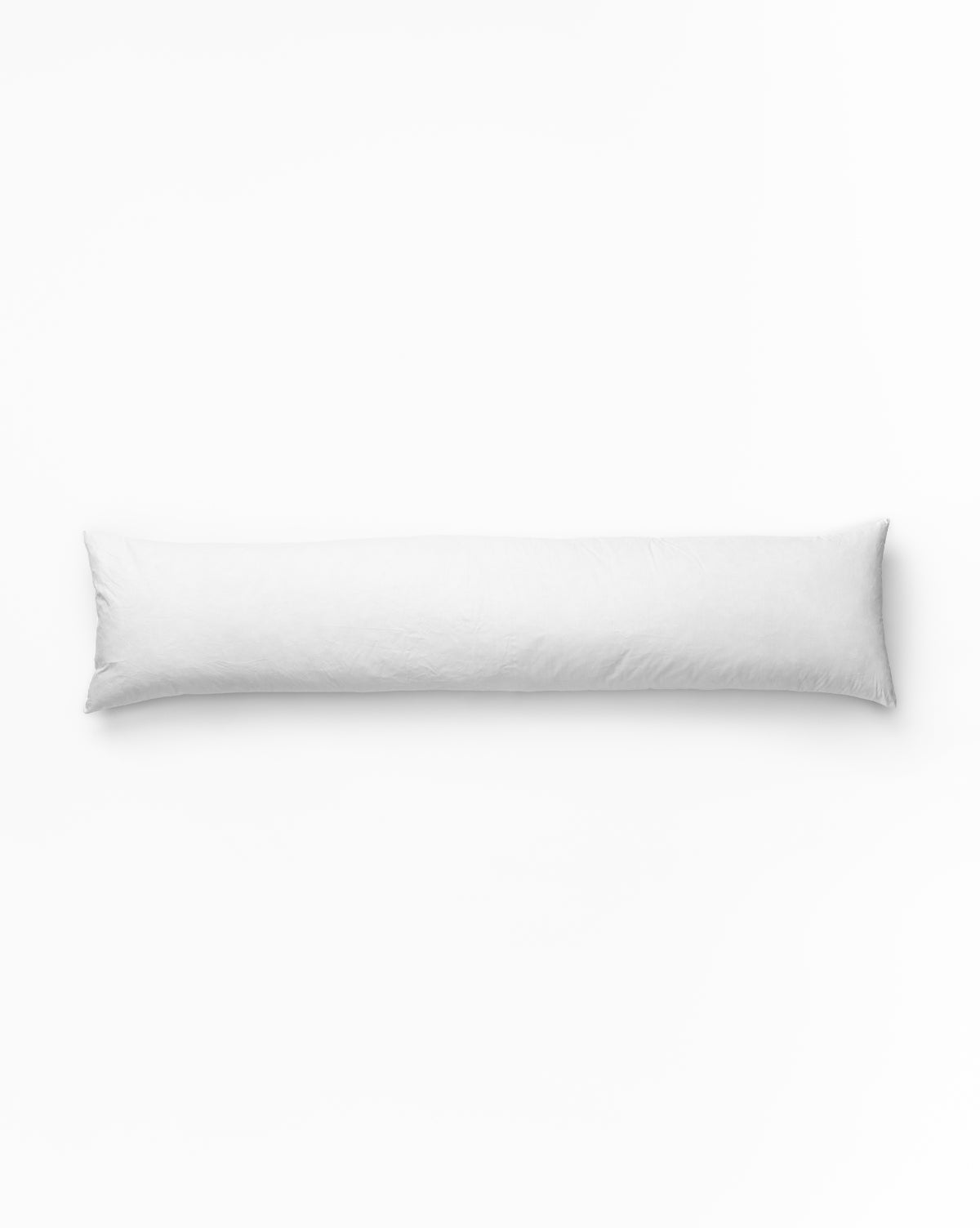 Long custom pillow from custom down and cotton material from Vendixs