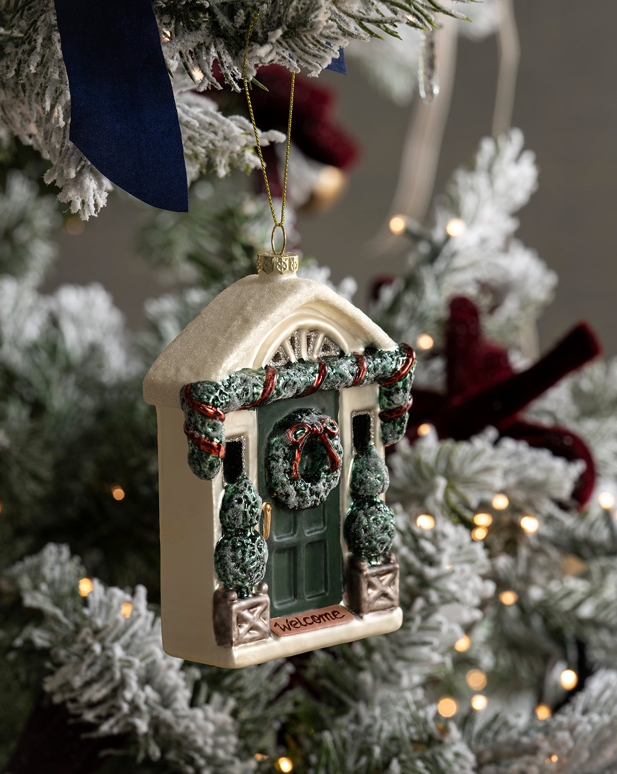 Festive Front Door Ornament