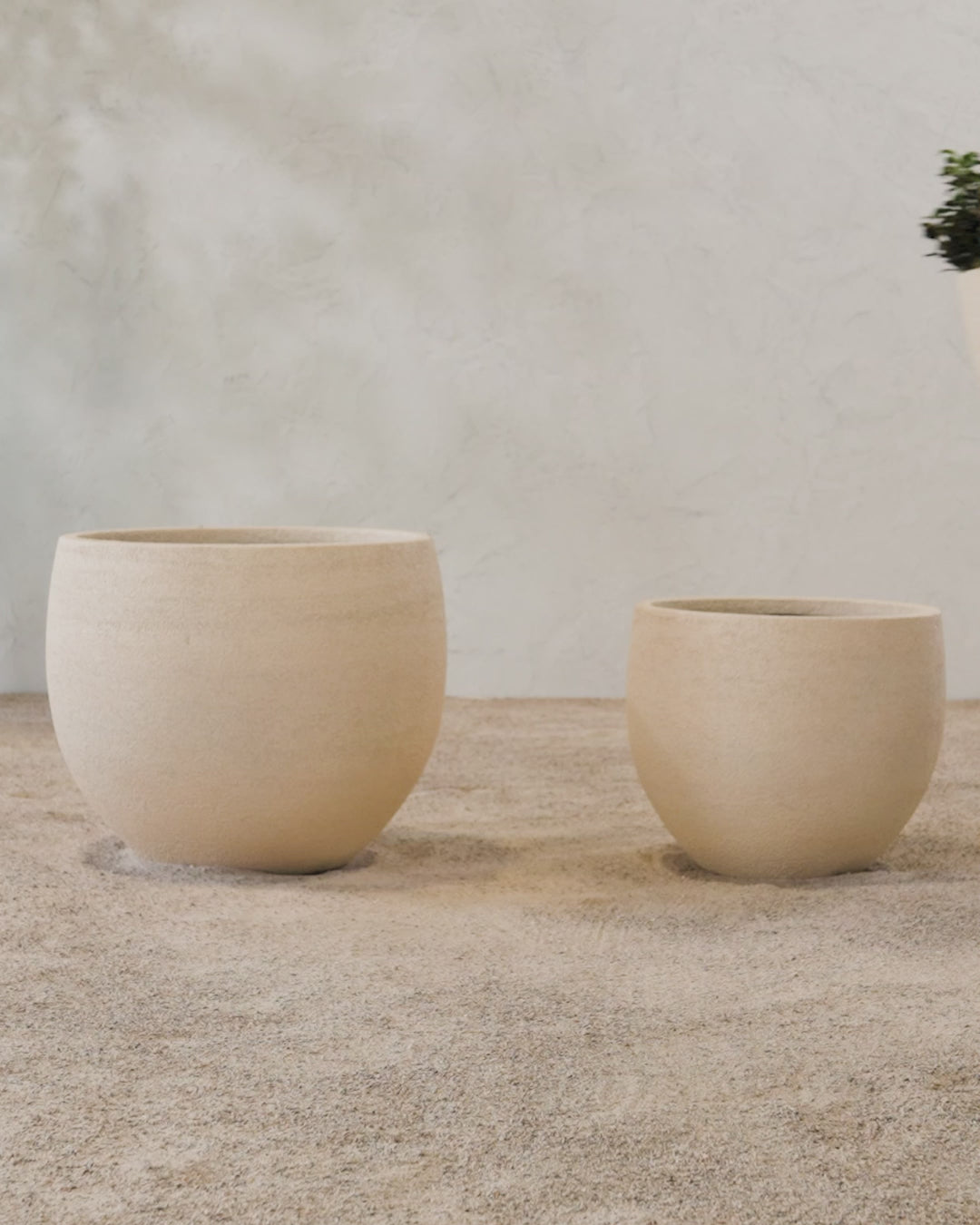 Bodie Tan Fiberstone Planter