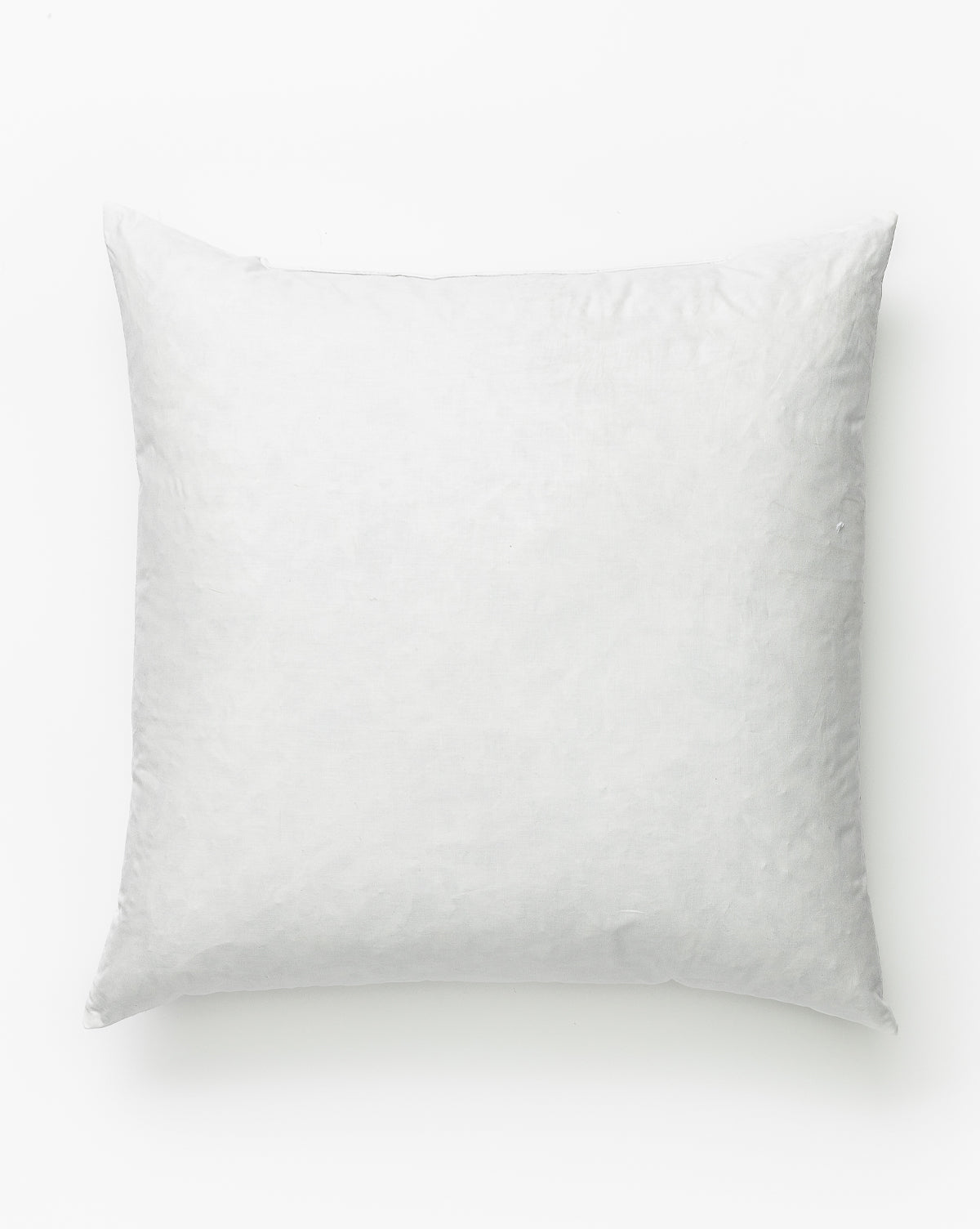22x22 cotton-covered pillow insert for plush support from Vendixs