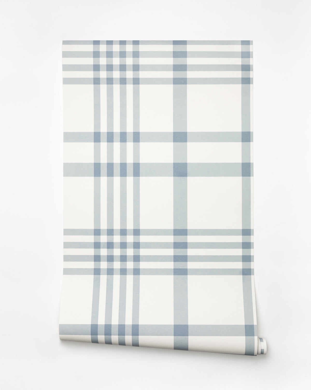Beautiful plaid wallpaper in light blue and style stripes from Vendixs