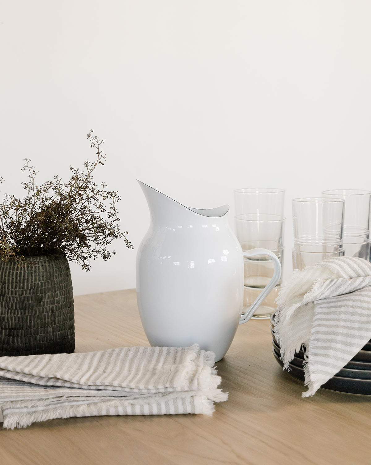 Striped Fringe Napkins